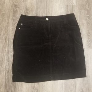 Women's corduroy skirt